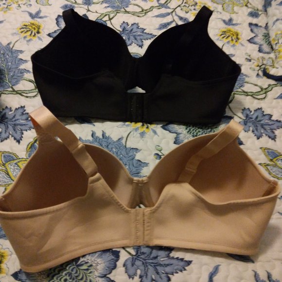 Set of Two Vanity Fair Beauty Back Back Smoother Full-Figure Bra Style #76380 - Picture 2 of 7